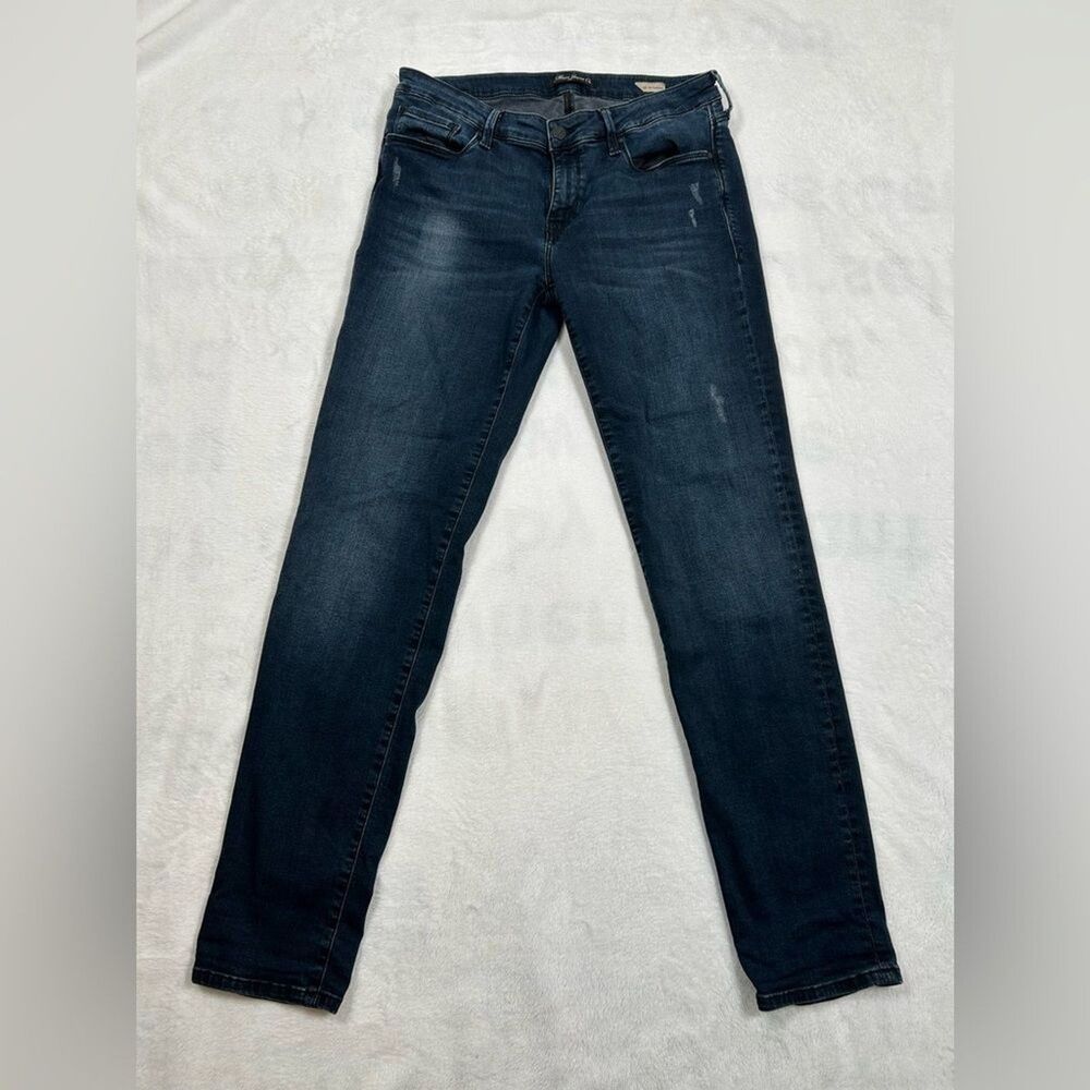Mavi Emma Slim Boyfriend Skinny Jeans 31 x 32 Blue Dark Wash Designer Premium